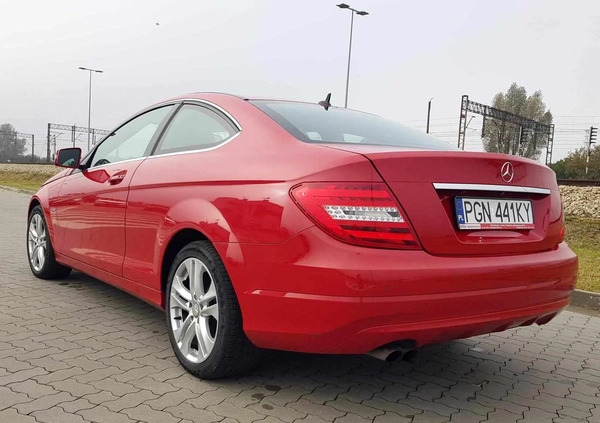 Mercedes-Benz Klasa C cena 46600 przebieg: 166000, rok produkcji 2012 z Trzemeszno małe 781